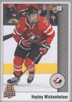 2014 Upper Deck 25th Anniversary #14 Hayley Wickenheiser Front