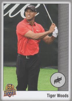 2014 Upper Deck 25th Anniversary #44 Tiger Woods Front