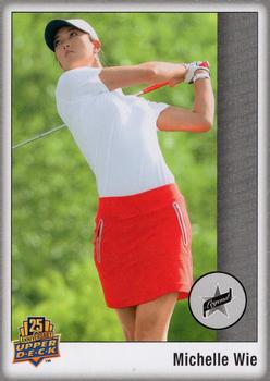 2014 Upper Deck 25th Anniversary #57 Michelle Wie Front