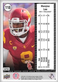 2014 Upper Deck 25th Anniversary #118 Marqise Lee Back