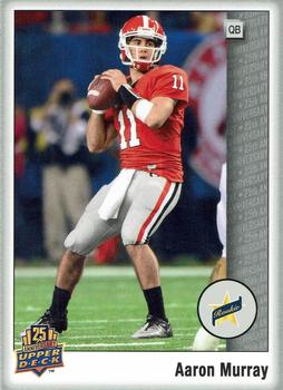 2014 Upper Deck 25th Anniversary #136 Aaron Murray Front