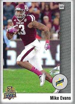 2014 Upper Deck 25th Anniversary #141 Mike Evans Front