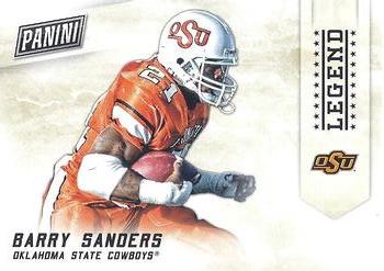 2015 Panini Black Friday - College Legends #5 Barry Sanders Front