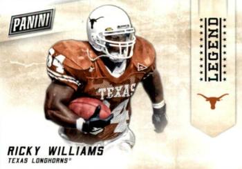 2015 Panini Black Friday - College Legends #8 Ricky Williams Front