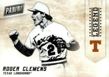 2015 Panini Black Friday - College Legends #12 Roger Clemens Front