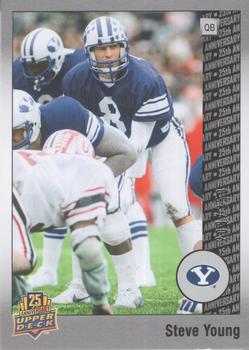 2014 Upper Deck 25th Anniversary - Silver Celebration #8 Steve Young Front