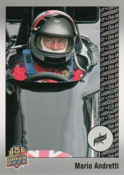 2014 Upper Deck 25th Anniversary - Silver Celebration #46 Mario Andretti Front