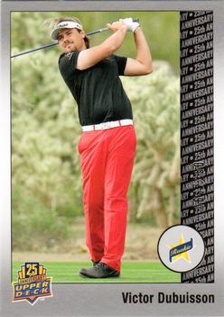 2014 Upper Deck 25th Anniversary - Silver Celebration #142 Victor Dubuisson Front