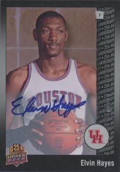 2014 Upper Deck 25th Anniversary - Silver Celebration Autographs #11 Elvin Hayes Front