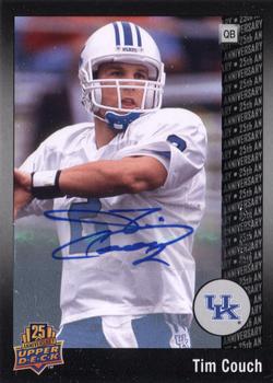 2014 Upper Deck 25th Anniversary - Silver Celebration Autographs #83 Tim Couch Front