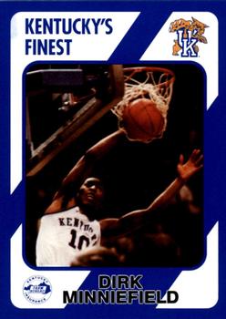 1989-90 Collegiate Collection Kentucky Wildcats #8 Dirk Minniefield Front