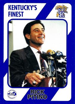 1989-90 Collegiate Collection Kentucky Wildcats #13 Rick Pitino Front
