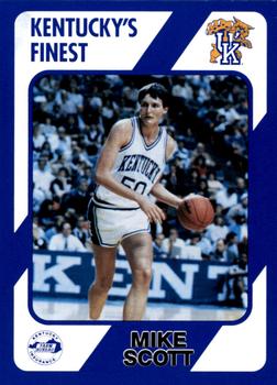 1989-90 Collegiate Collection Kentucky Wildcats #34 Mike Scott Front
