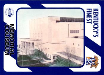 1989-90 Collegiate Collection Kentucky Wildcats #40 Memorial Coliseum Front