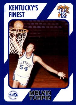 1989-90 Collegiate Collection Kentucky Wildcats #43 Melvin Turpin Front