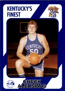 1989-90 Collegiate Collection Kentucky Wildcats #54 Chuck Aleksinas Front