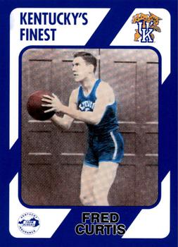 1989-90 Collegiate Collection Kentucky Wildcats #64 Fred Curtis Front