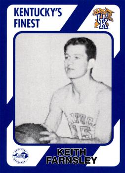 1989-90 Collegiate Collection Kentucky Wildcats #71 Keith Farnsley Front