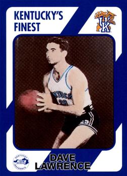 1989-90 Collegiate Collection Kentucky Wildcats #77 Dave Lawrence Front