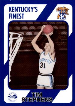 1989-90 Collegiate Collection Kentucky Wildcats #86 Tim Stephens Front