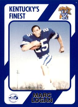 1989-90 Collegiate Collection Kentucky Wildcats #143 Marc Logan Front