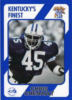 1989-90 Collegiate Collection Kentucky Wildcats #171 Chris Chenault Front