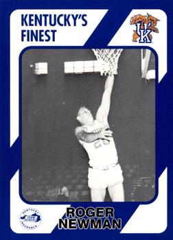 1989-90 Collegiate Collection Kentucky Wildcats #258 Roger Newman Front