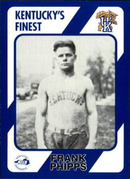 1989-90 Collegiate Collection Kentucky Wildcats #288 Frank Phipps Front