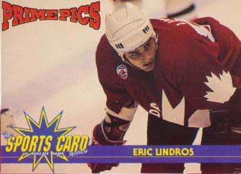 1992 The Sports Card Review & Value Line Prime Pics #4 Eric Lindros Front