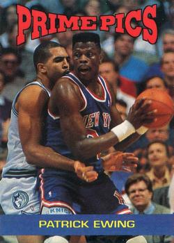 1992 The Sports Card Review & Value Line Prime Pics #13 Patrick Ewing Front