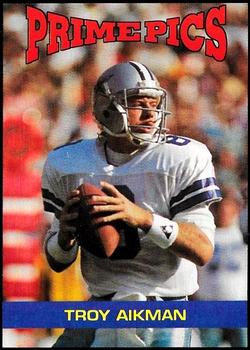 1992 The Sports Card Review & Value Line Prime Pics #24 Troy Aikman Front