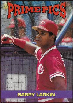 1992 The Sports Card Review & Value Line Prime Pics #29 Barry Larkin Front