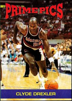 1992 The Sports Card Review & Value Line Prime Pics #33 Clyde Drexler Front