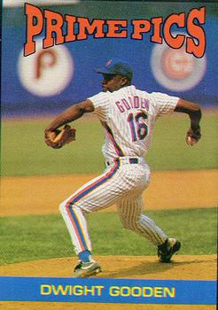 1992 The Sports Card Review & Value Line Prime Pics #40 Dwight Gooden Front