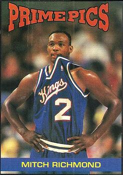 1992 The Sports Card Review & Value Line Prime Pics #56 Mitch Richmond Front