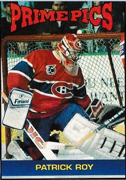 1992 The Sports Card Review & Value Line Prime Pics #61 Patrick Roy Front