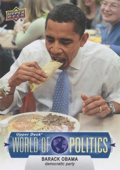 2011 Upper Deck World of Sports - World of Politics #WP-10 Barack Obama Front