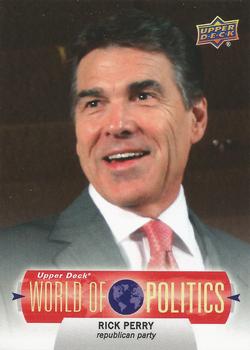 2011 Upper Deck World of Sports - World of Politics #WP-2 Rick Perry Front