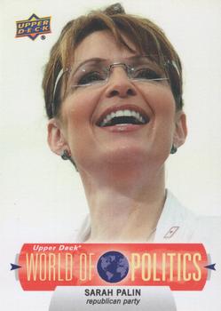 2011 Upper Deck World of Sports - World of Politics #WP-6 Sarah Palin Front