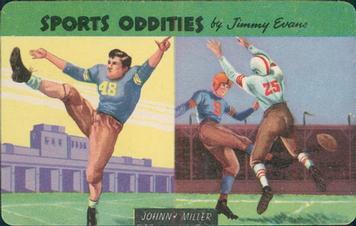 1954 Quaker Oats Sports Oddities #1 Johnny Miller Front
