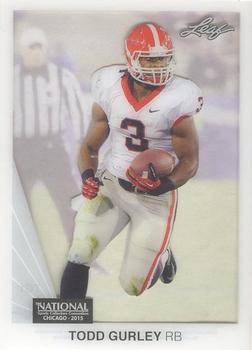 2015 Leaf National Convention Acetate #TG1 Todd Gurley Front