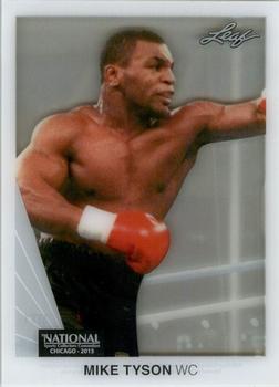 2015 Leaf National Convention Acetate #MT1 Mike Tyson Front