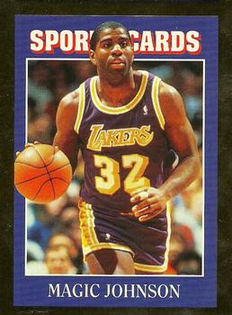 1991 Allan Kaye's Sports Cards News Magazine - Standard-Sized 1992 #67 Magic Johnson Front