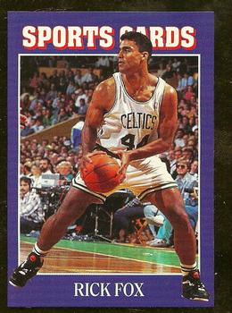 1991 Allan Kaye's Sports Cards News Magazine - Standard-Sized 1992 #88 Rick Fox Front