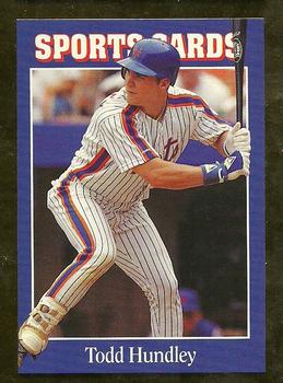 1991 Allan Kaye's Sports Cards News Magazine - Standard-Sized 1992 #130 Todd Hundley Front