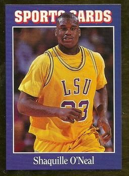 1991 Allan Kaye's Sports Cards News Magazine - Standard-Sized 1992 #140 Shaquille O'Neal Front