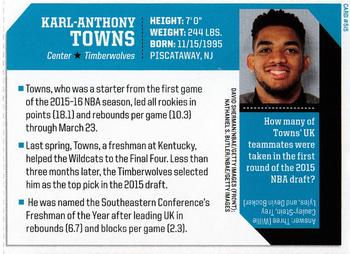 2016 Sports Illustrated for Kids #515 Karl-Anthony Towns Back
