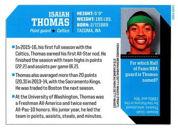 2016 Sports Illustrated for Kids #569 Isaiah Thomas Back