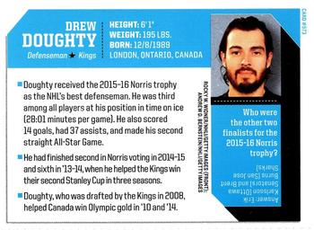 2016 Sports Illustrated for Kids #573 Drew Doughty Back