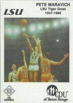 1987-88 Louisiana State University Tigers #16 Pete Maravich Front